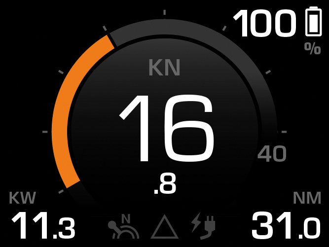 Torqeedo TorqLink Throttle Drive Screen